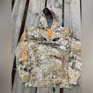 Cabela Brand, Predator Quest, Hooded, Embroidered SweatJacket Size M